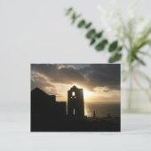 コーンワルの夕焼け噴火 ポストカード (スタンド正面)