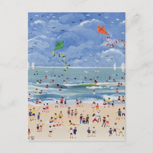 コーンワルビーチ ポストカード (正面)