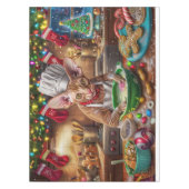 コーンワルレックスホリデーベーキング:フェスティバルクリスマス テーブルクロス (正面)