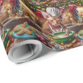 コーンワルレックスホリデーベーキング:フェスティバルクリスマス ラッピングペーパー (ロールコーナー)