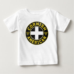コーンワル州旗 ベビーTシャツ