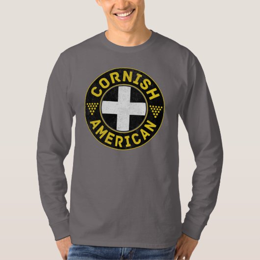 コーンワル州旗 Tシャツ (正面)