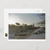 コーンワル素晴らしル、雪深い地雷。 ポストカード (正面/裏面)