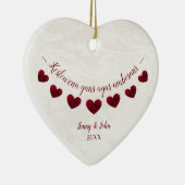 コーンワル語祝辞婚約 セラミックオーナメント (右)