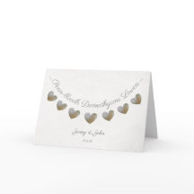 コーンワル語結婚の記念日のグリーティングカード