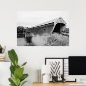 コーンワンスウィンザー被覆橋 ポスター (ホームオフィス)