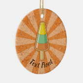 コーン型シャーベットスティック セラミックオーナメント (右)