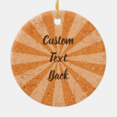 コーン型シャーベットスティック セラミックオーナメント (裏面)