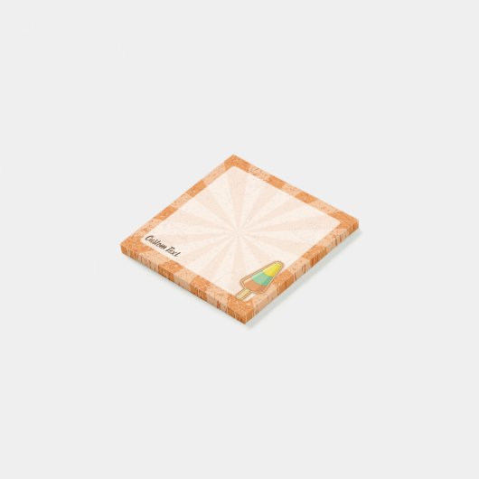 コーン型シャーベットスティック ポストイット (アングル)