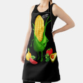 コーン料理キッチンのパーソナライズされたストラッティングイヤー エプロン (インサイチュ)