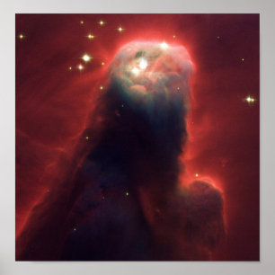 コーン星雲宇宙NGC 2264 ポスター