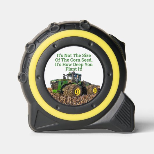 コーン深おもしろいさ植えトラクターファームジョーク メジャー (正面)