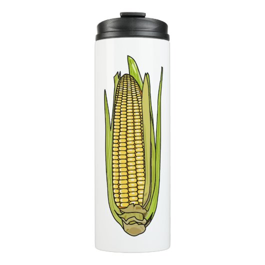 コーン漫画イラストレーション タンブラー (正面)