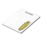 コーン漫画イラストレーション ノートパッド (回転)