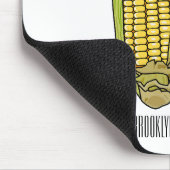 コーン漫画イラストレーション マウスパッド (コーナー)