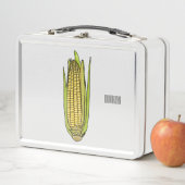 コーン漫画イラストレーション メタルランチボックス (インサイチュ)