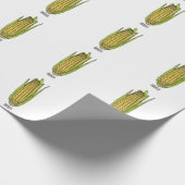 コーン漫画イラストレーション ラッピングペーパー (角)