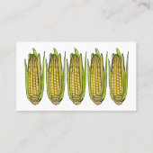 コーン漫画イラストレーション 名刺 (裏面)