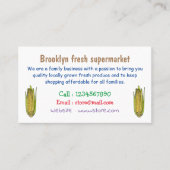 コーン漫画イラストレーション 名刺 (正面)