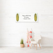 コーン漫画イラストレーション 横断幕 (インサイチュ)