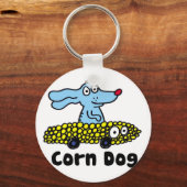 コーン犬のキーホルダー キーホルダー (正面)