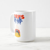 コーン コーヒーマグカップ (正面左)