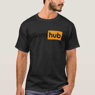 コーン・ハブ X Kornhub Born4korn コーンのために生まれた グレイン L Tシャツ