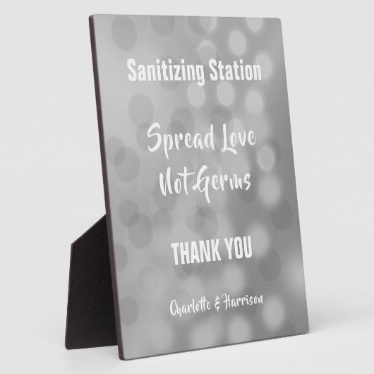 コーヴ結婚ィドシンボルや象徴パーソナライズされた額 フォトプラーク (側面)