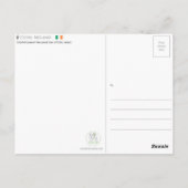 コーヴ、アイルランドの旅行絵葉書 ポストカード (裏面)