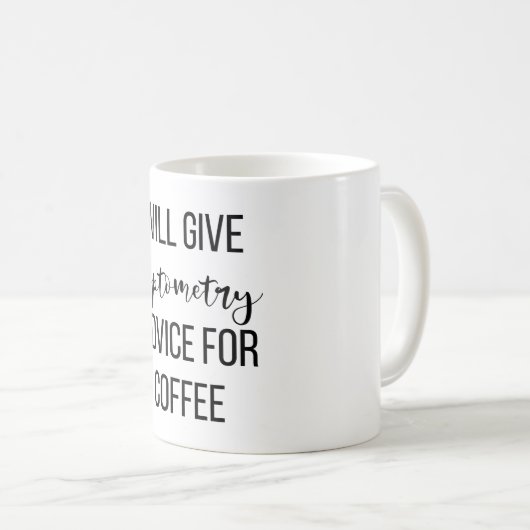 コー与えヒの遺言アドバイス コーヒーマグカップ (正面右)