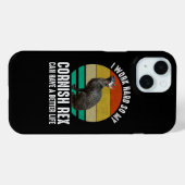 コー二ッシュレックスが幸せに暮らせるように一生懸命働きます Case-Mate iPhoneケース (裏面 (横))