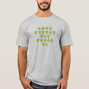 コー保ドとオ運ング(Bug Droidフォントの出力) Tシャツ