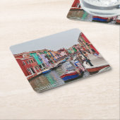 コー地中海のスター スクエアペーパーコースター (アングル)