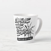 コー感動的ヒマグで輝く カフェラテマグ (右アングル)