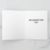 コー感謝していチラクロスネットオレンジケージ カード (内部)