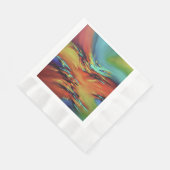 コー救ド秋24の紙ナ救プキンによる25% 縁ありランチョンナプキン (角)