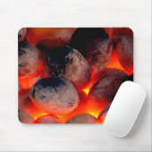 コー白熱［赤熱］光を放つル マウスパッド (マウス)