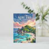 コー タオ タイランド ポストカード (スタンド正面)