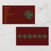 コ中国のイン名刺 名刺 (正面/裏面)