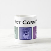 コ得ルギ?かわいいコーギー コーヒーマグカップ (中央)