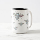 「コ親愛ーヒー飲料」 ツートーンマグカップ (正面右)