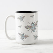 「コ親愛ーヒー飲料」 ツートーンマグカップ (左)