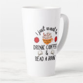 コ読ーヒーの予約・飲み物 カフェラテマグ (右アングル)