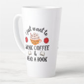 コ読ーヒーの予約・飲み物 カフェラテマグ (左アングル)