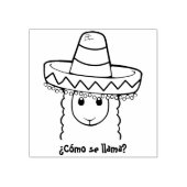 コ¿モ・セ・ラマ？ ラバースタンプ (インプリント)