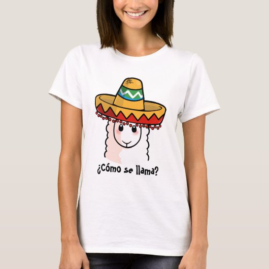 コ¿モ・セ・ラマ? Tシャツ (正面)