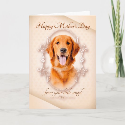 ゴおもしろいールデンマザーズデイカード カード (正面)