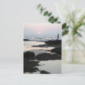 ゴアの夕日 ポストカード (スタンド正面)