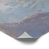 ゴアの青と緑のボトルとオレンジ ポスター (角)