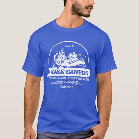 ゴアキャニオン（ラフティング2） Tシャツ (正面)